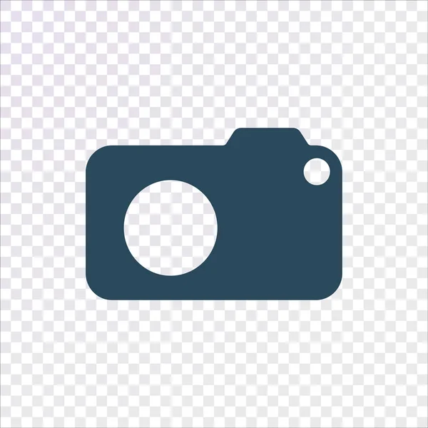 Foto Camera Icoon Vector Illustratie — Stockvector