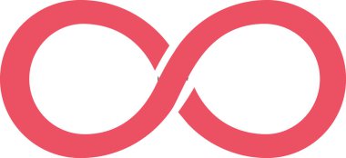 sonsuzluk işareti simgesi  