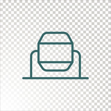 Çimento karıştırıcı simgesini