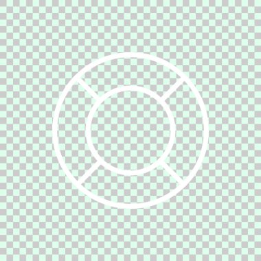 Emanet yüzük düz kutsal kişilerin resmi, vektör çizim