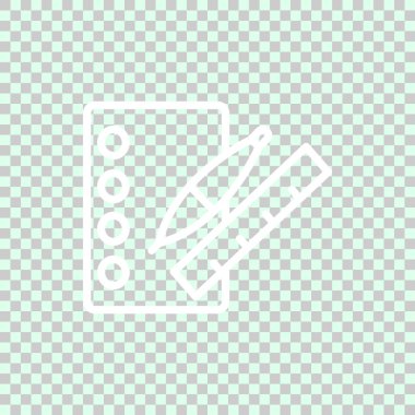 cetvel ve kalem düz kutsal kişilerin resmi, vektör, illüstrasyon ile defter