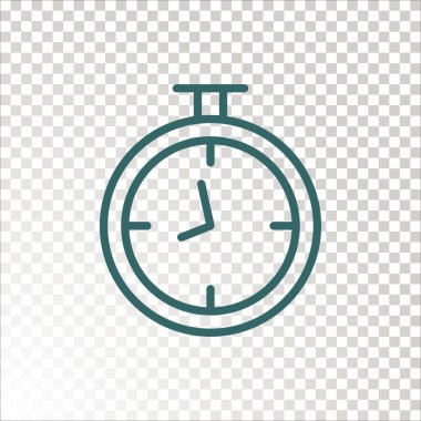 zaman işareti illüstrasyon vektör 