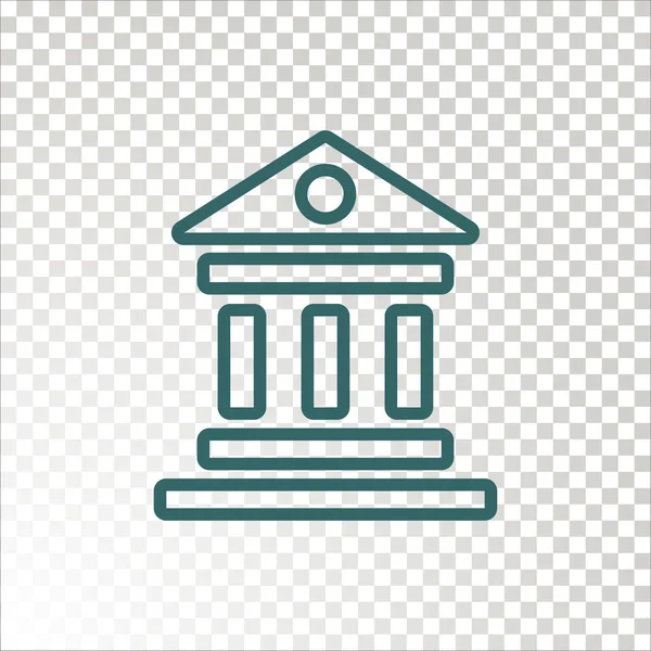 Знак Банку Векторна Ілюстрація — стоковий вектор