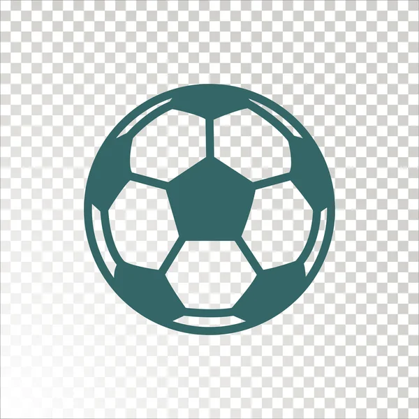 Fotboll boll ikon — Stock vektor