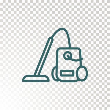 Temiz simgesi. Vektör çizim 