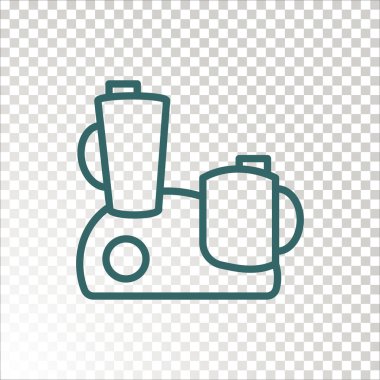 Blender simgesi. Vektör çizim 