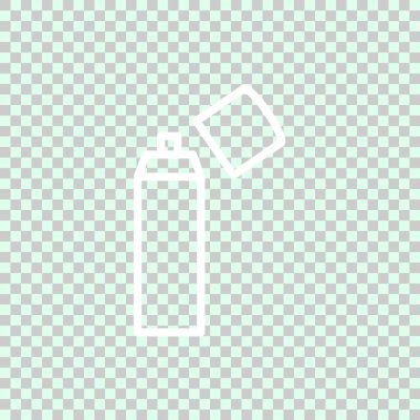 Saç spreyi simgesi. Vektör çizim 