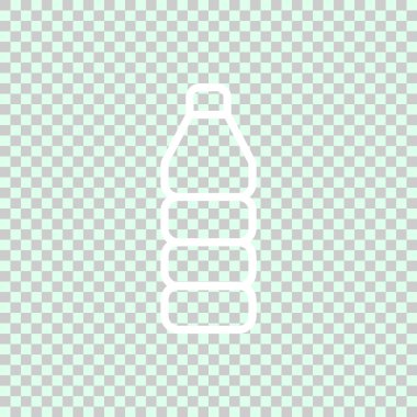 Şişe simgesi. Vektör İllüstrasyonu 