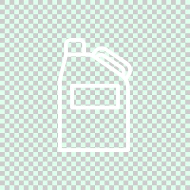 Benzin ile teneke kutu. Vektör çizim 