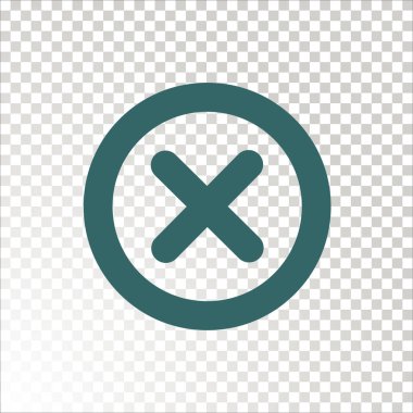 İşaret simgesi yok. vektör illüstrasyonu