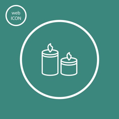 Noel işareti simgesi, vektör çizim 