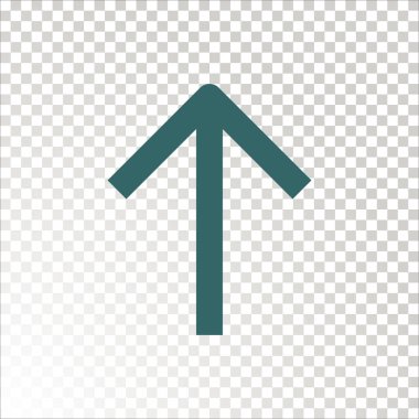 Gezinti ok basit simgesi