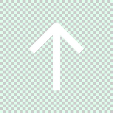 Gezinti ok basit simgesi