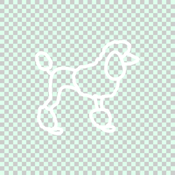 Icône Signe Animal Domestique Illustration Vectorielle — Image vectorielle