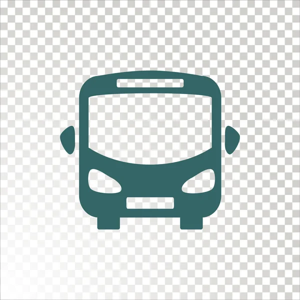 Значок Автобуса Векторная Иллюстрация — стоковый вектор