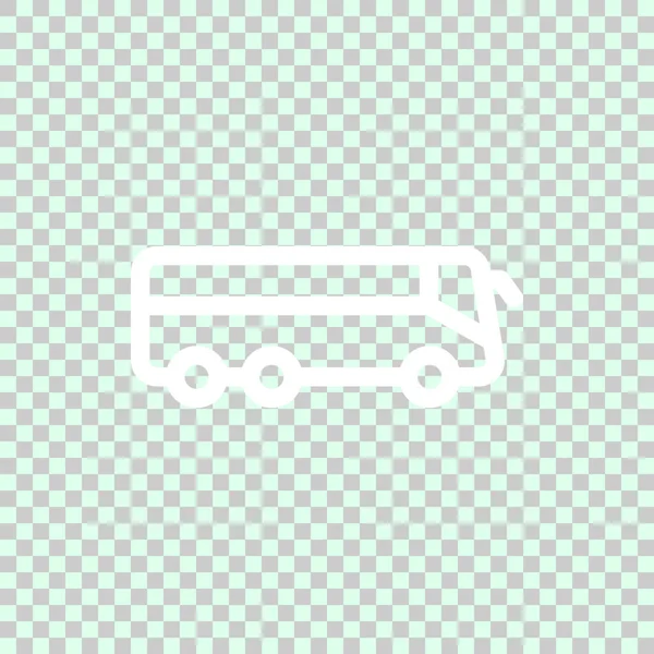 Icône Web Bus Illustration Vectorielle — Image vectorielle