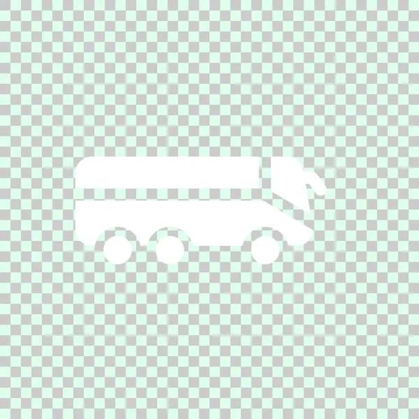 Bussymbol Vektorillustration — Stockvektor