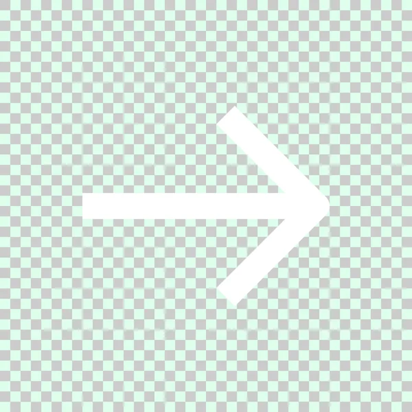 Gezinti ok basit simgesi