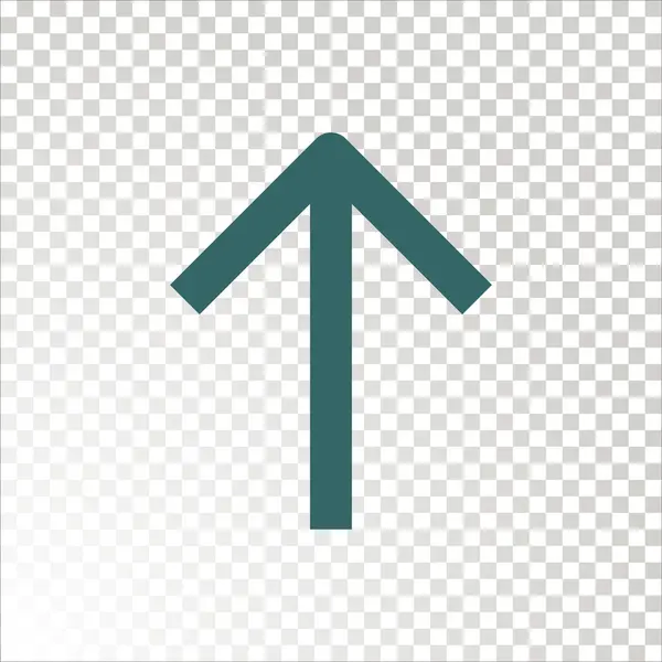 Navigationspfeil einfaches Symbol — Stockvektor