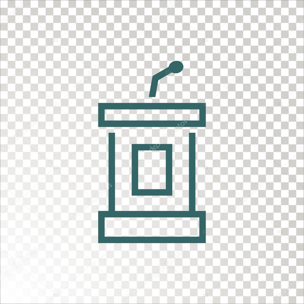 microphone icon vector illustration 