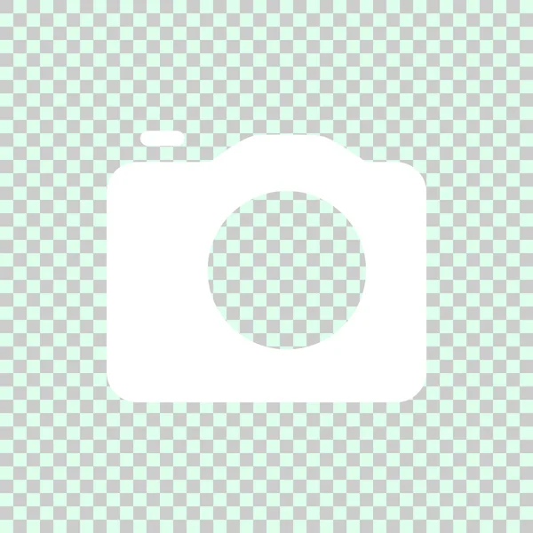 Foto Camera Icoon Vector Illustratie — Stockvector