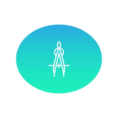 bölücüler renk web simgesi. vektör çizim