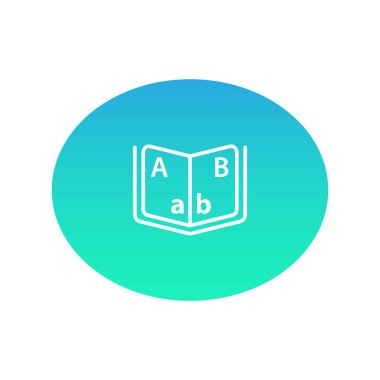 belge web simgesi. Vektör illüstrasyonu 