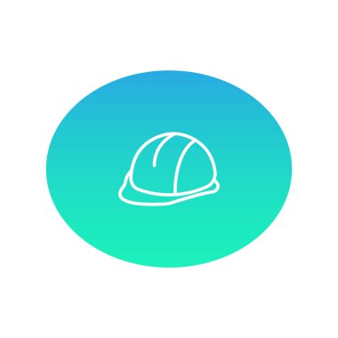 kask renk web simgesi. vektör çizim