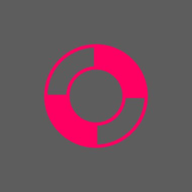 Lifebuoy web simgesi. Vektör çizim