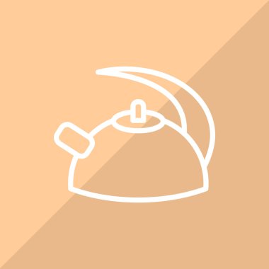 su ısıtıcısı renk web simgesi. vektör çizim.