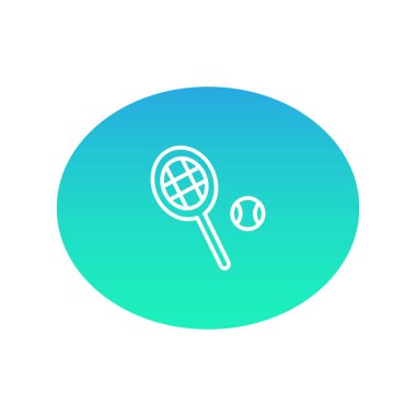 Squash renk web simgesi. vektör çizim