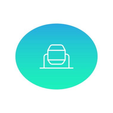 Çimento Mikser renk web simgesi. vektör çizim