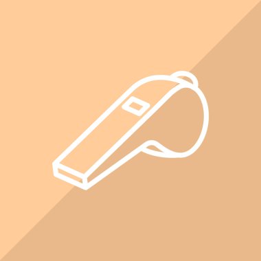 renk web simgesi ıslık çal. vektör çizim