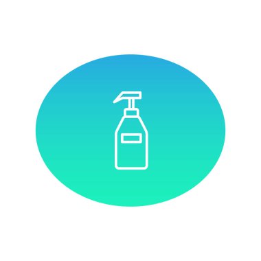 Jel, köpük veya sıvı sabun dispenseri pompa plastik şişe. Ben vektör