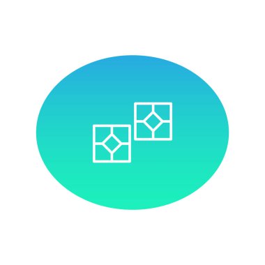 Laminat renk web simgesi. vektör çizim.