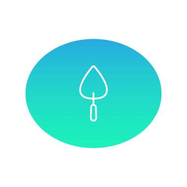 spatula renk web simgesi. vektör çizim