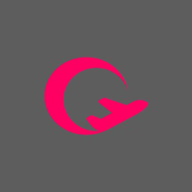 uçak web simgesi. Vektör çizim 