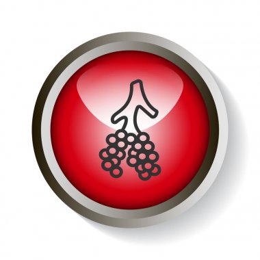 bronchiole renk web simgesi. vektör çizim