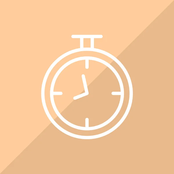 Timer Web Symbol Vektorillustration — Stockvektor