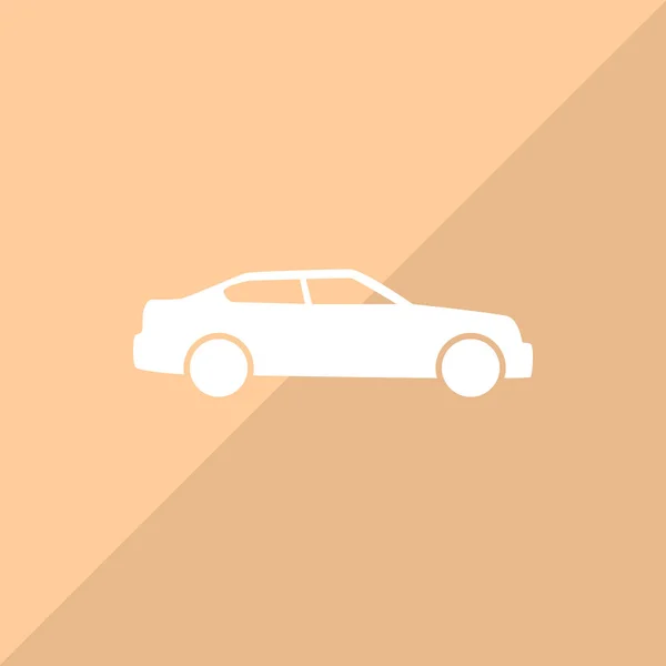 Icono Web Del Coche Ilustración Vectorial — Vector de stock