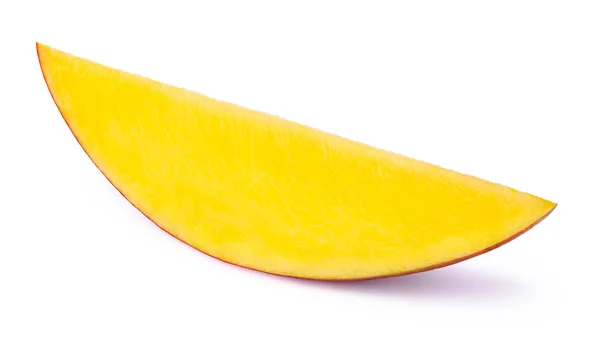 Fetta di mango isolata — Foto Stock