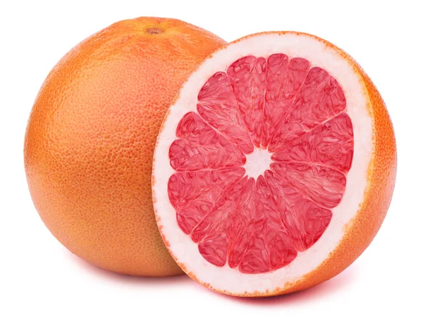 Grapefruits isoliert auf weiß — Stockfoto