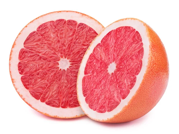 Halves of grapefruits isolated — Stock Photo, Image