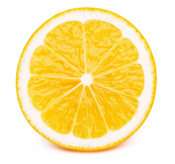 Half of lemon isolated — Stock Photo, Image