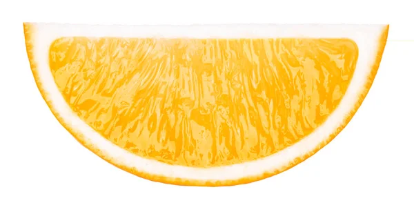 Ornge fruit slice isolated — Stock Photo, Image