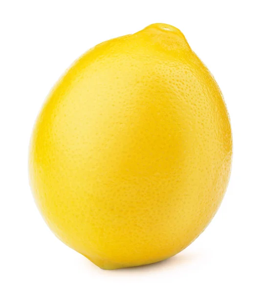 Citron frais isolé sur blanc — Photo