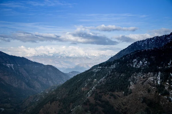 印度克什米尔的雪山 — 图库照片