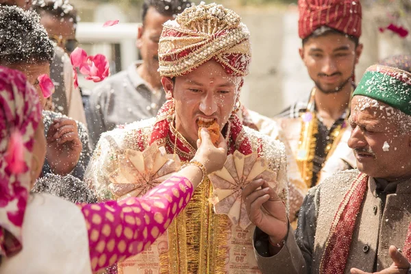 Tradiční indická svatba — Stock fotografie