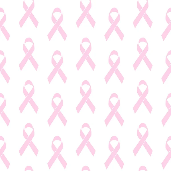 Meme Kanseri Bilinçlendirme pembe geometrik şerit ile Seamless Modeli.