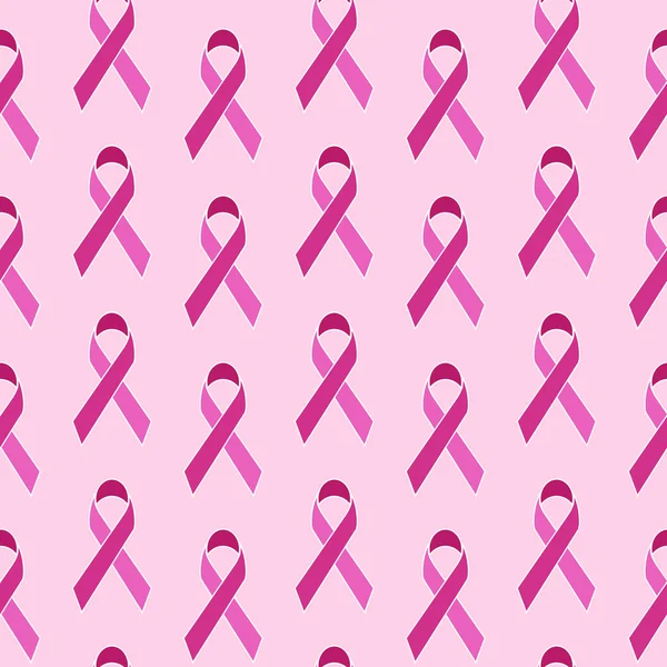 Meme Kanseri Bilinçlendirme pembe geometrik şerit ile Seamless Modeli.